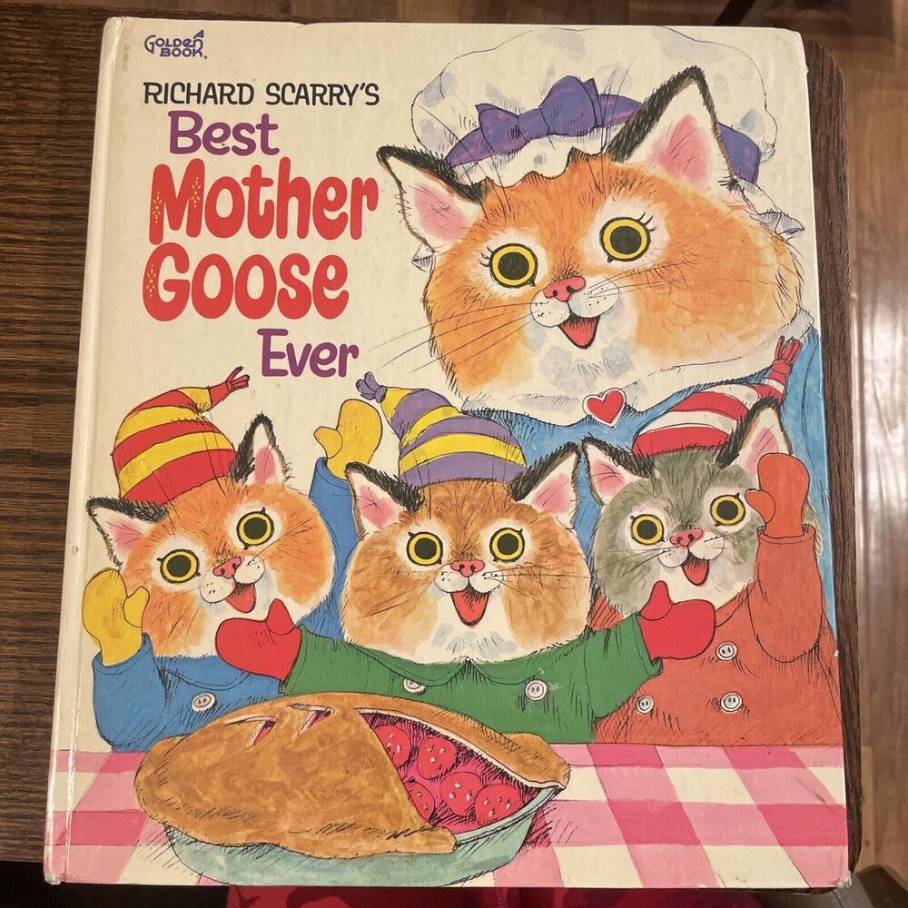Richard Scarry's Best Mother Goose Ever 1970 Richard Scarry FIRST EDITION HC
